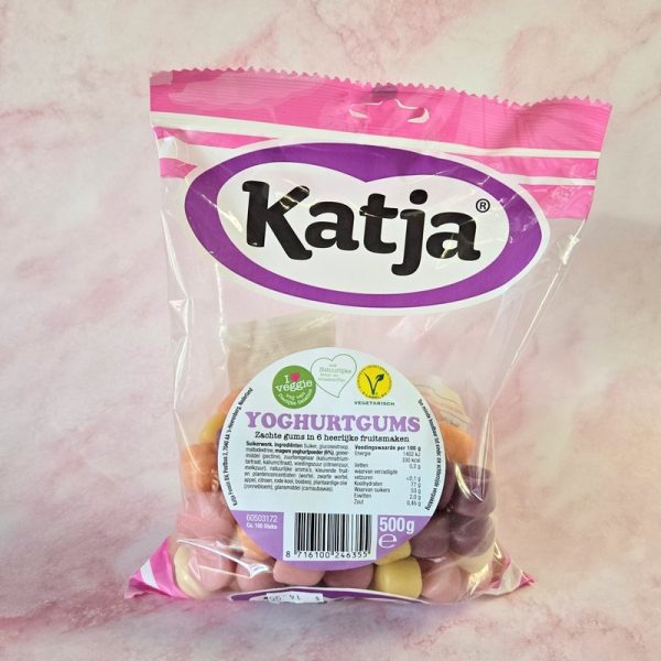 Katja Yoghurt Gums (Yoghurt Flavoured Sweets) 500g
