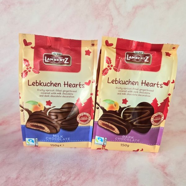 Lambertz Lebkuchen Hearts 150g