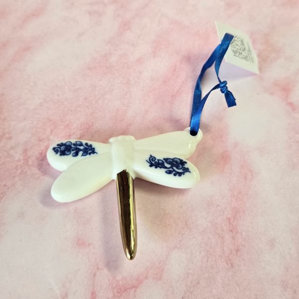 Delft Blauw - Dragonfly Ornament - Image 2