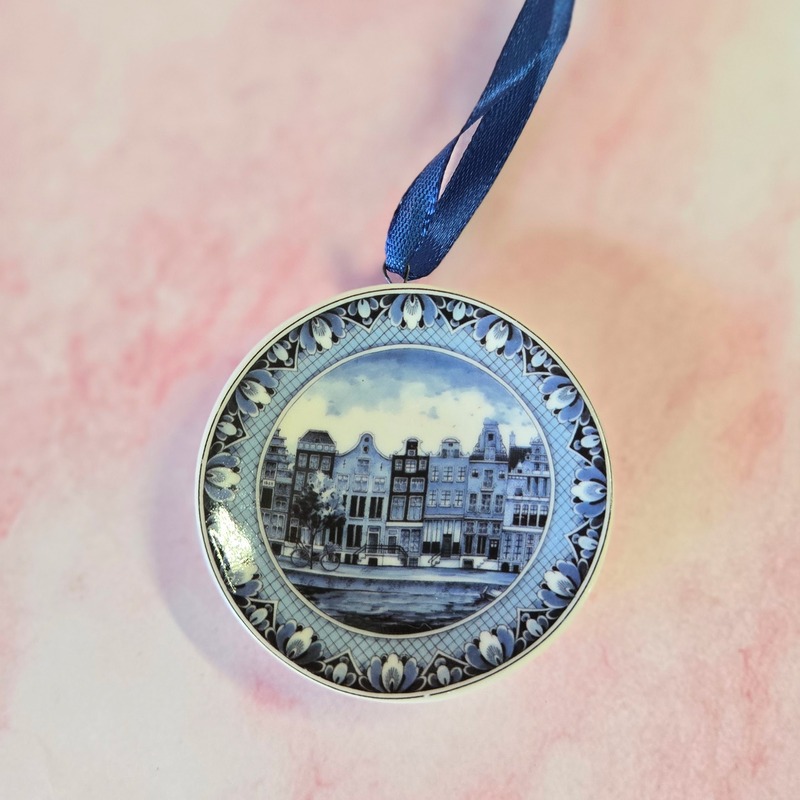 Delft Blauw Mini Plate Ornament - Image 6