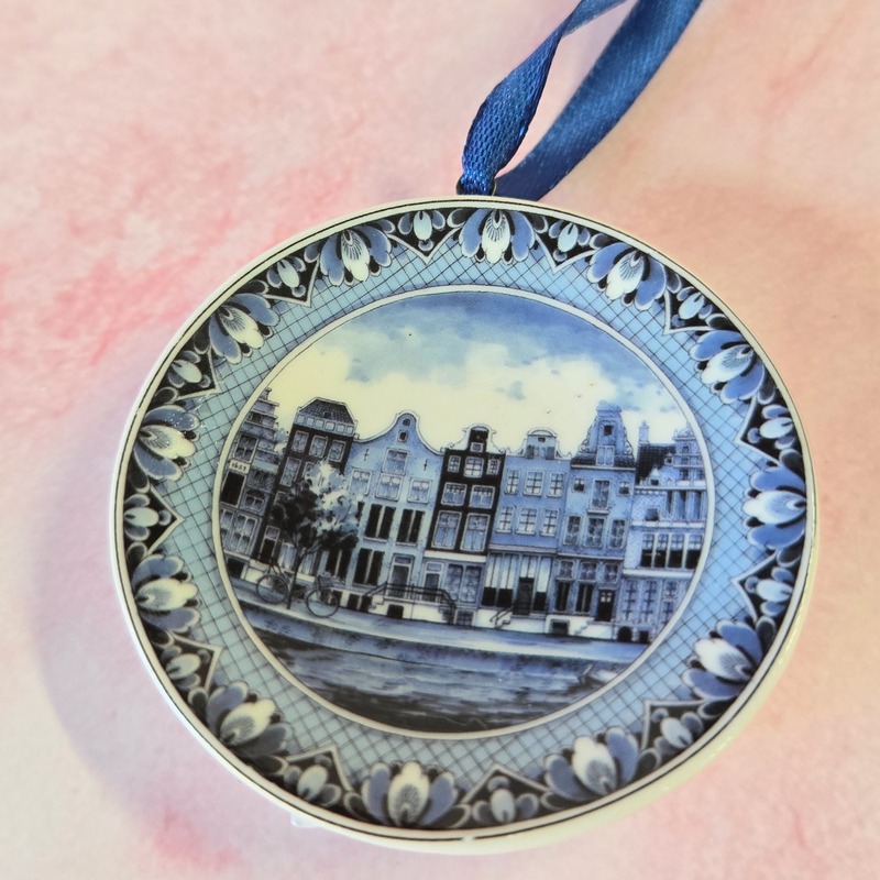 Delft Blauw Mini Plate Ornament - Image 7