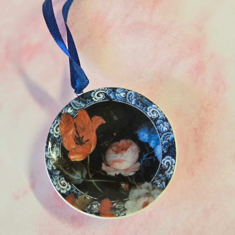 Delft Blauw Mini Plate Ornament - Image 14