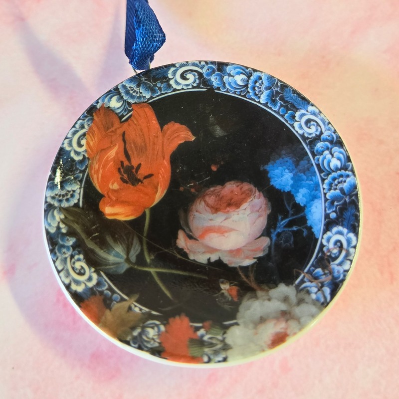 Delft Blauw Mini Plate Ornament - Image 15