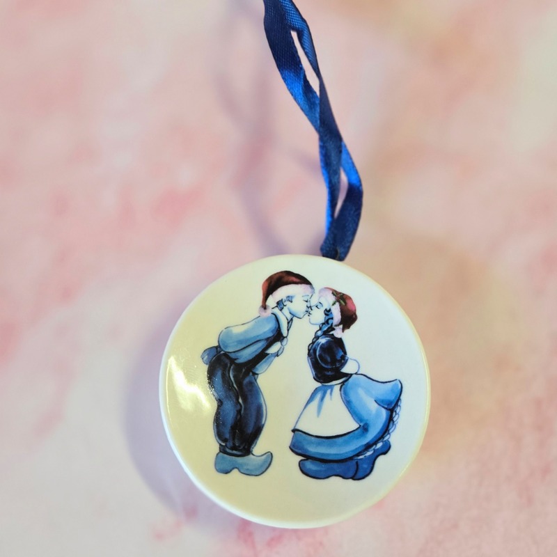 Delft Blauw Mini Plate Ornament - Image 20
