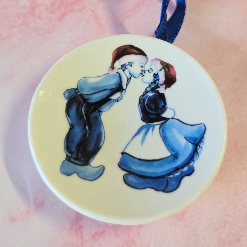 Delft Blauw Mini Plate Ornament - Image 21