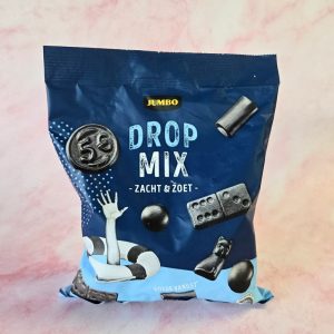 Jumbo drop mix soft and sweet candies.