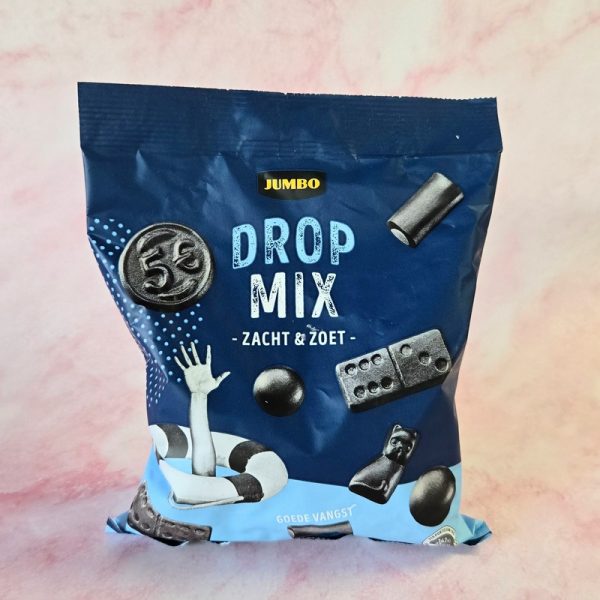 Jumbo drop mix soft and sweet candies.